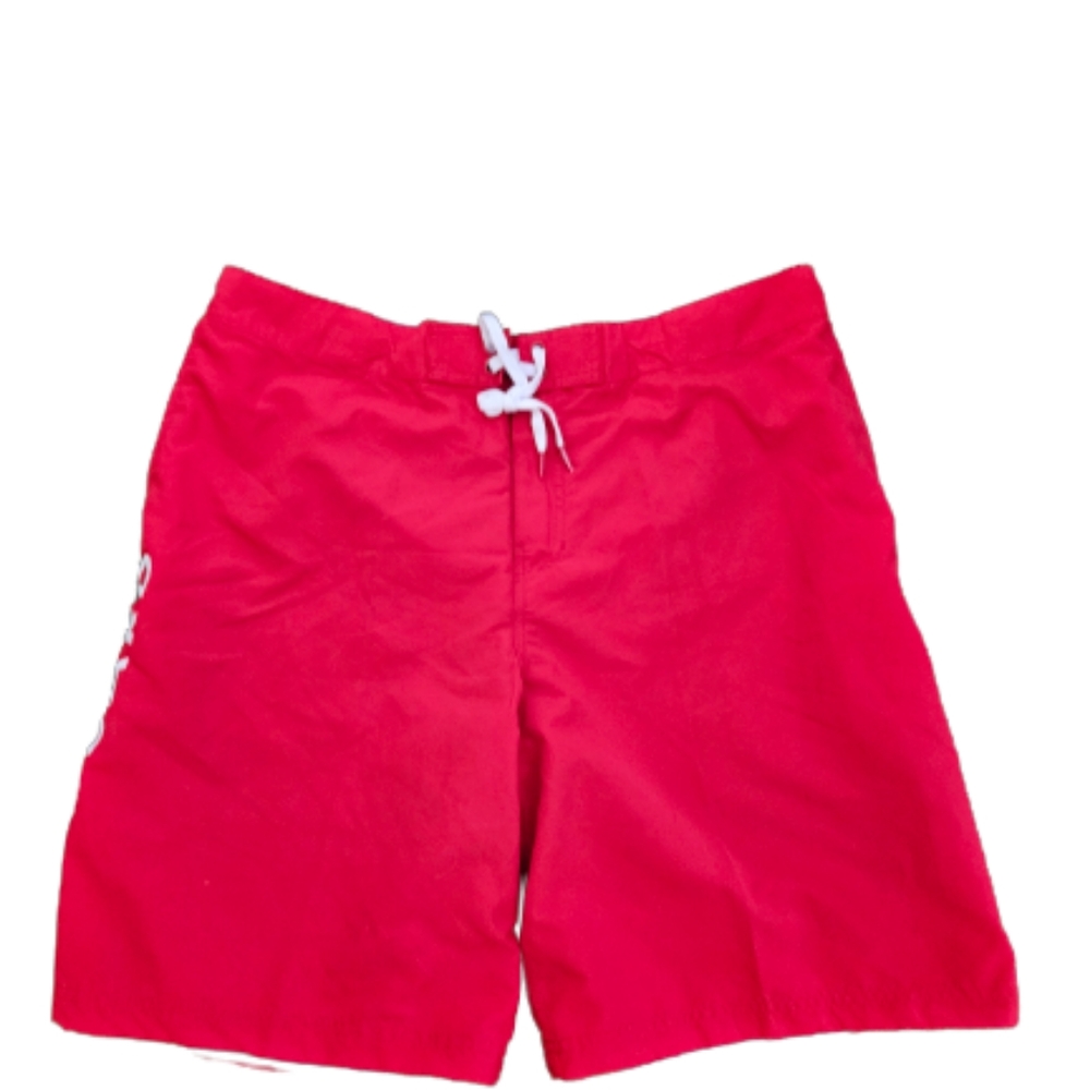 NWOT Speedo L Red Guard Mens Boardshort